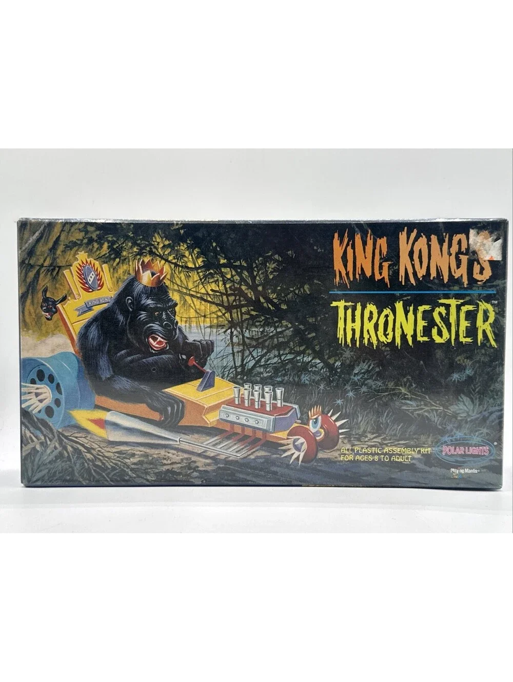 Vintage 1998 Polar Lights King Kong’s Thronester Plastic Model Kit #5016 Sealed